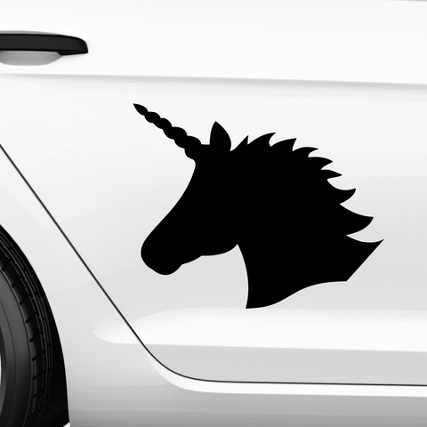 Einhorn Aufkleber Nr 24 - Beispielansicht