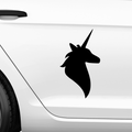 Einhorn Aufkleber Nr 25 - Beispielansicht