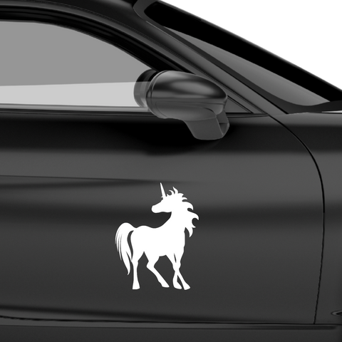 Einhorn Aufkleber Nr 26 - Beispielansicht