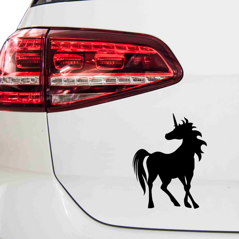 Einhorn Aufkleber Nr 26 - Beispielansicht