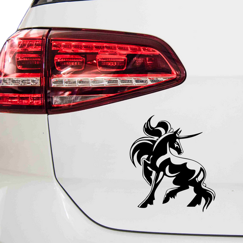Einhorn Aufkleber Nr 3 - Beispielansicht