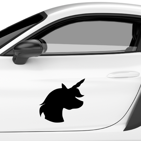 Einhorn Aufkleber Nr 5 - Beispielansicht