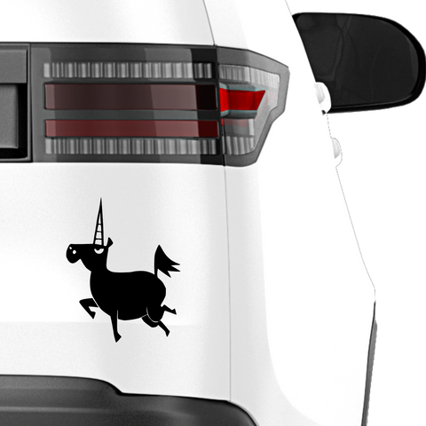 Einhorn Aufkleber Nr 7 - Beispielansicht