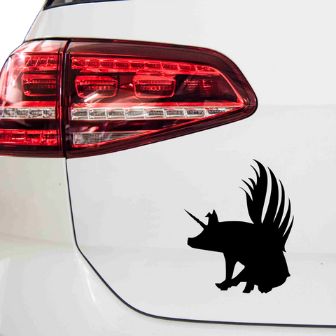 Einhorn Aufkleber Nr 8 - Beispielansicht