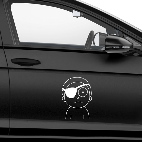 Evil Morty Aufkleber - Beispielansicht