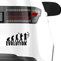 Evolution Compoundbogenschütze Aufkleber - Beispielansicht