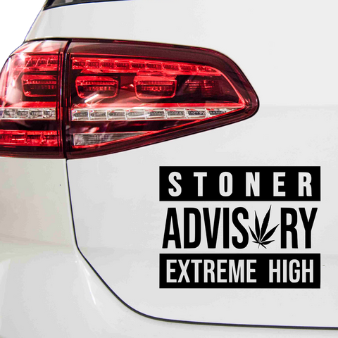 Extreme High Aufkleber - Beispielansicht