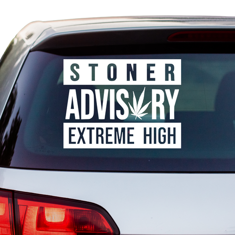 Extreme High Aufkleber - Beispielansicht
