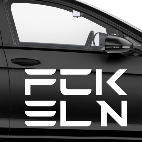 FCK ELN Aufkleber - Beispielansicht