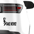 Fake news Trump Aufkleber - Beispielansicht