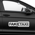 Faketaxi Fakelogo Aufkleber - Beispielansicht