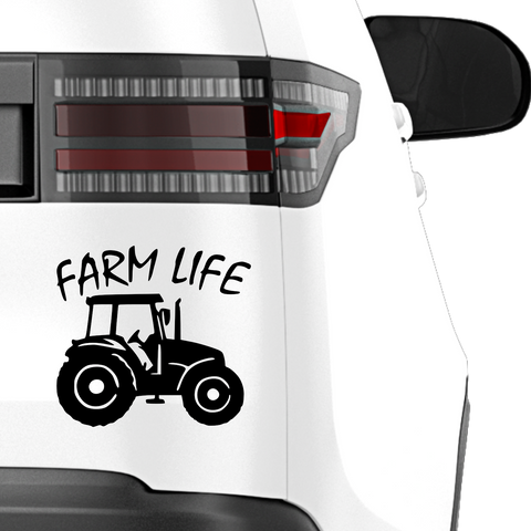 Farm Life Aufkleber - Beispielansicht