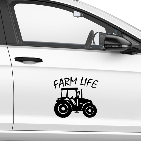 Farm Life Aufkleber - Beispielansicht