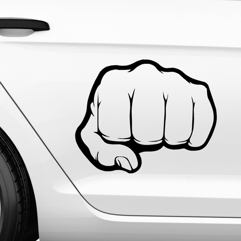 Faust Aufkleber - Beispielansicht