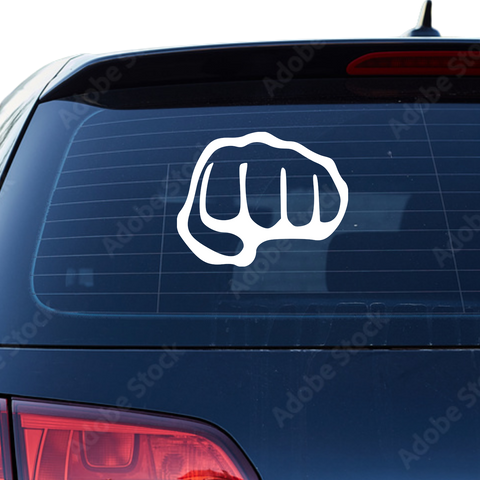 Faust JDM Aufkleber - Beispielansicht