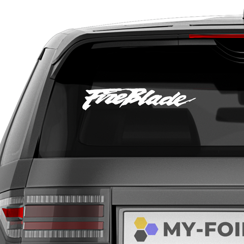 Fireblade Aufkleber - Beispielansicht