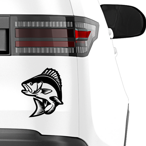 Fisch 10 Aufkleber - Beispielansicht