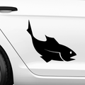 Fisch 1 Aufkleber - Beispielansicht