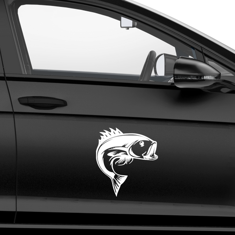 Fisch 2 Aufkleber - Beispielansicht