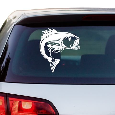 Fisch 2 Aufkleber - Beispielansicht