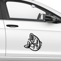 Fisch 5 Aufkleber - Beispielansicht