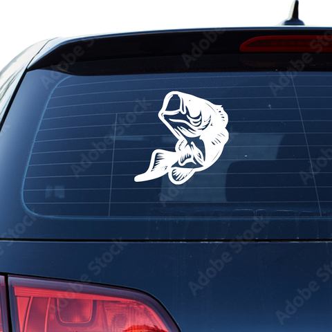 Fisch 7 Aufkleber - Beispielansicht