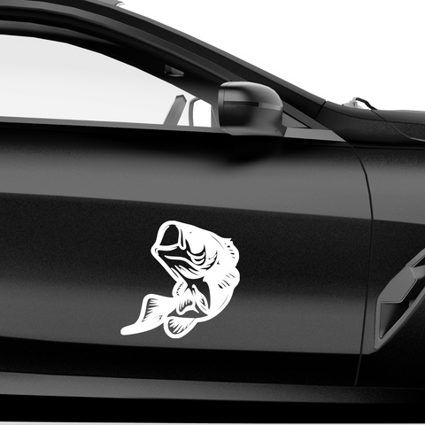 Fisch 7 Aufkleber - Beispielansicht