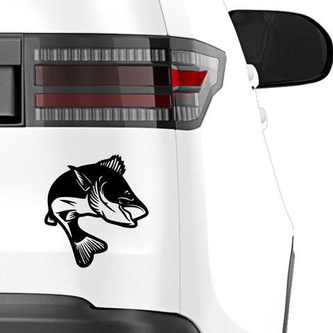 Fisch 8 Aufkleber - Beispielansicht