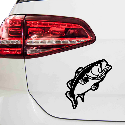 Fisch 9 Aufkleber - Beispielansicht