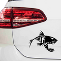 Fisch Skelett 1 Aufkleber - Beispielansicht