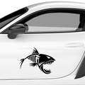 Fisch Skelett 1 Aufkleber - Beispielansicht