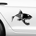 Fisch Skelett 1 Aufkleber - Beispielansicht