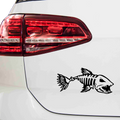 Fisch Skelett 4 Aufkleber - Beispielansicht