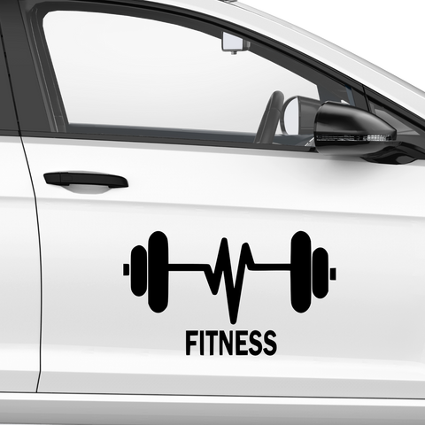 Fitness Aufkleber 1 - Beispielansicht