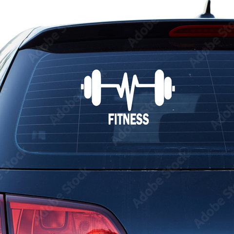 Fitness Aufkleber 1 - Beispielansicht