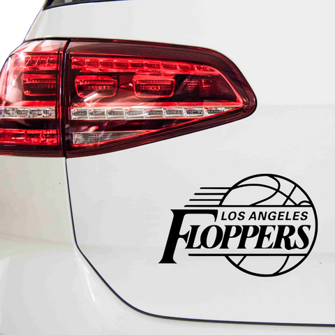 Floppers Lakers Fakelogo Aufkleber - Beispielansicht