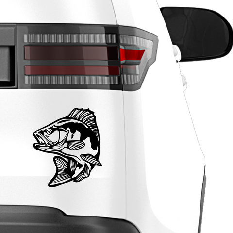 Flussbarsch Aufkleber - Beispielansicht