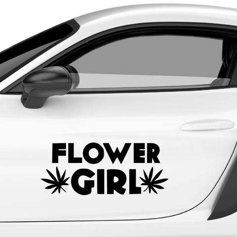 Folwer Girl Aufkleber - Beispielansicht