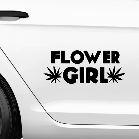 Folwer Girl Aufkleber - Beispielansicht