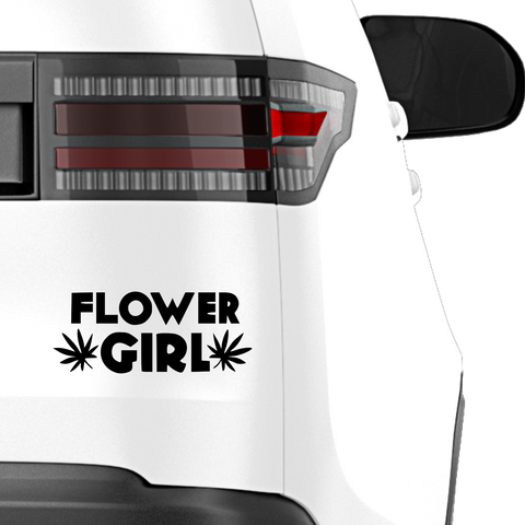 Folwer Girl Aufkleber - Beispielansicht