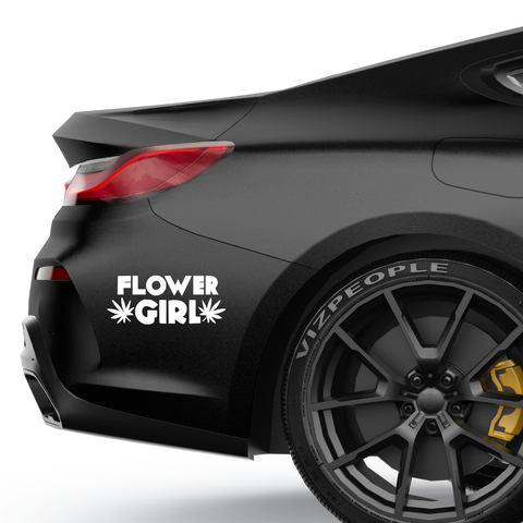 Folwer Girl Aufkleber - Beispielansicht