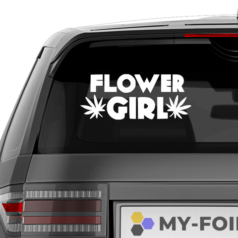 Folwer Girl Aufkleber - Beispielansicht