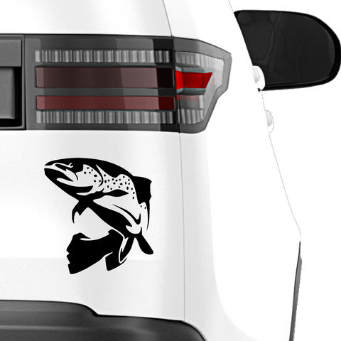 Forelle  Aufkleber - Beispielansicht