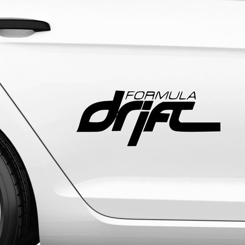 Formula Drift Aufkleber - Beispielansicht
