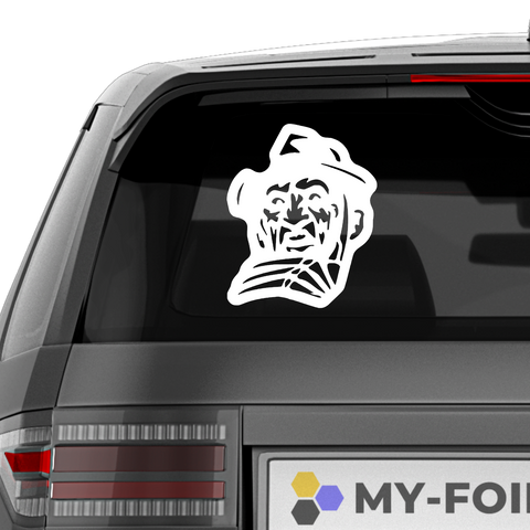 Freddy Krueger Aufkleber Nr 1 - Beispielansicht