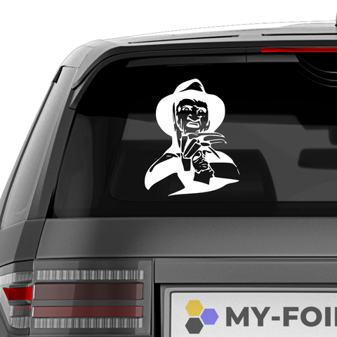 Freddy Krueger Aufkleber Nr 2 - Beispielansicht