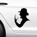 Freddy Silhouette Aufkleber - Beispielansicht