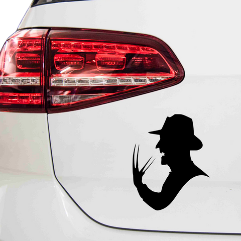 Freddy Silhouette Aufkleber - Beispielansicht