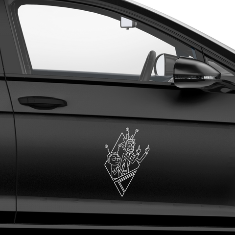 Frieden zwischen unseren Welten Aufkleber - Beispielansicht