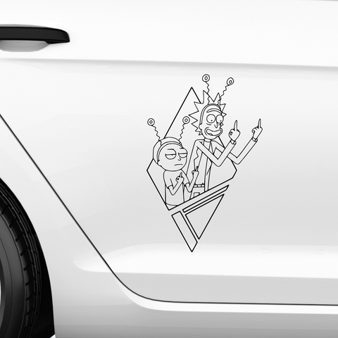 Frieden zwischen unseren Welten Aufkleber - Beispielansicht